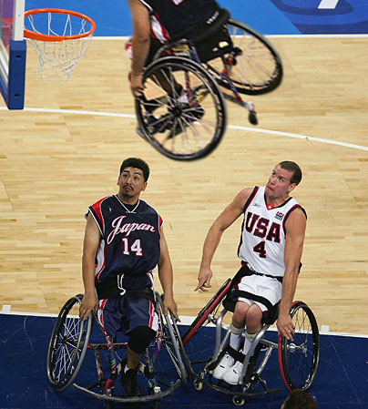 Wheelchair on To Practice Sports In A Wheelchair  Here Is A Basketball Example