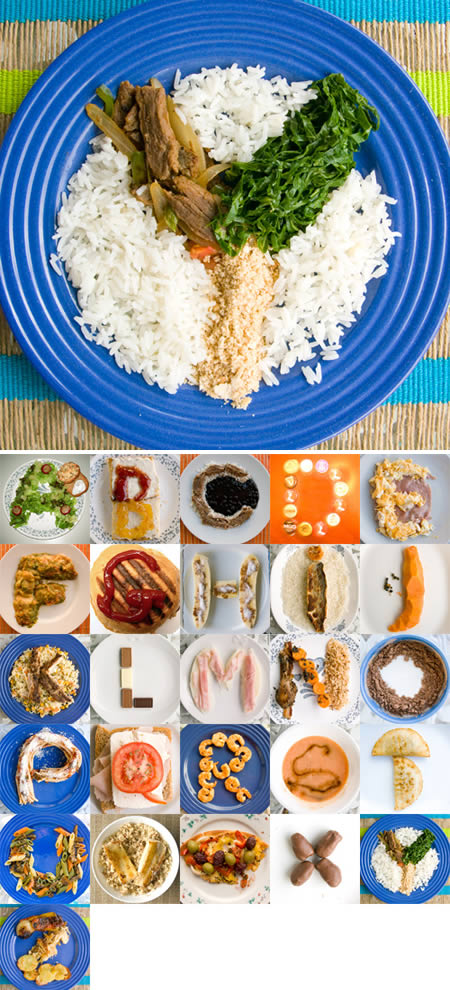 alphabet food Kumpulan Huruf yang Unik