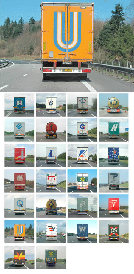 Alphabet Trucks