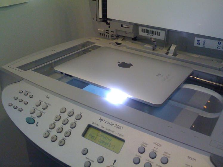 Printing with an iPad