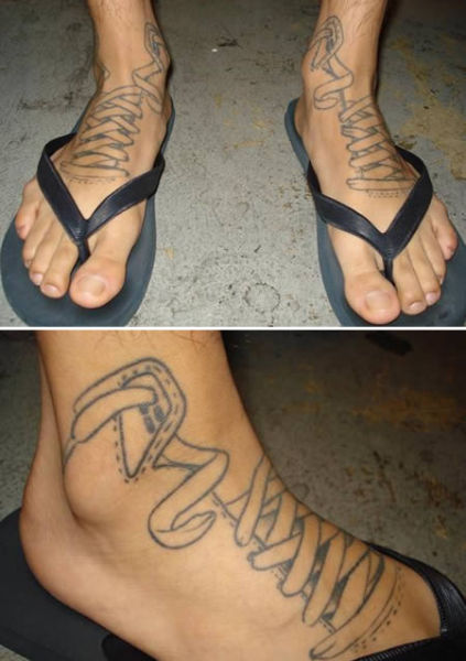 Foot tattoos