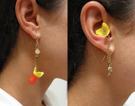 Earplug earrings