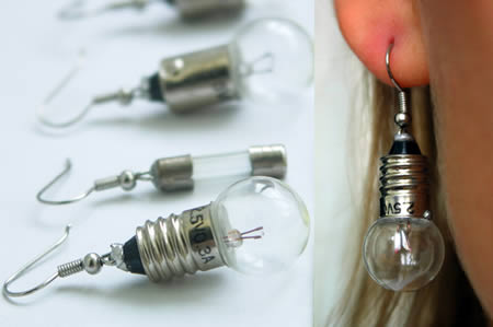 Funny earrings!