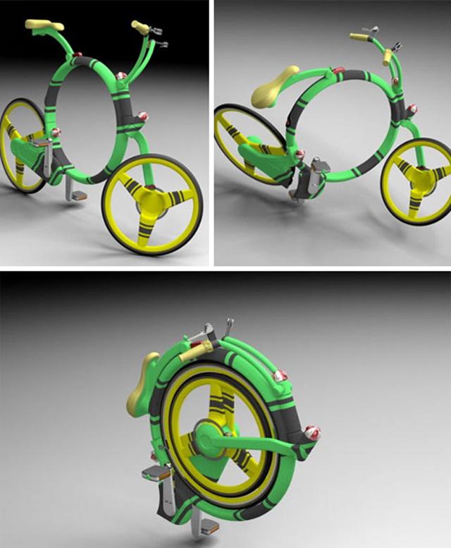 Folding bike picture