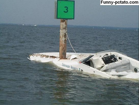 a boat accident