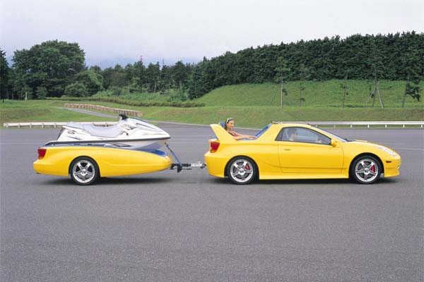 car and trailer