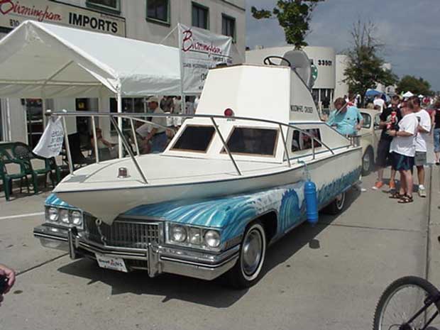 a boat-car!