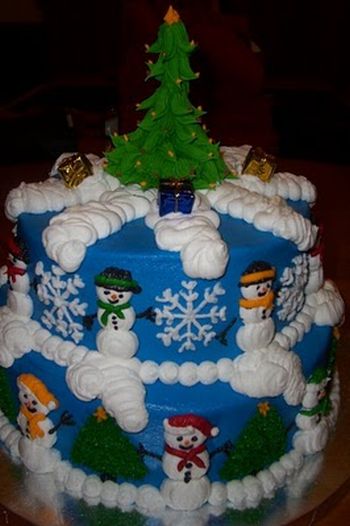 Funny Christmas cakes