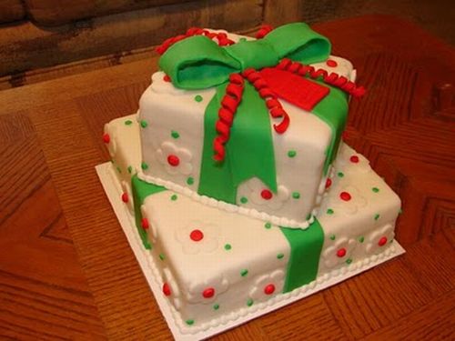 Christmas gifts cakes