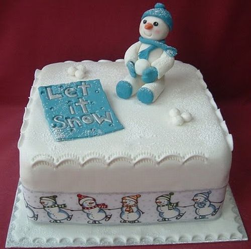 Snow cake