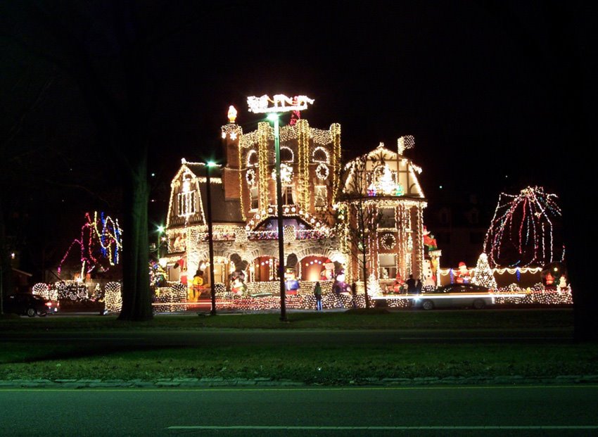 Christmas lights! Funny pictures!