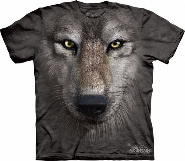 T-shirt wolf
