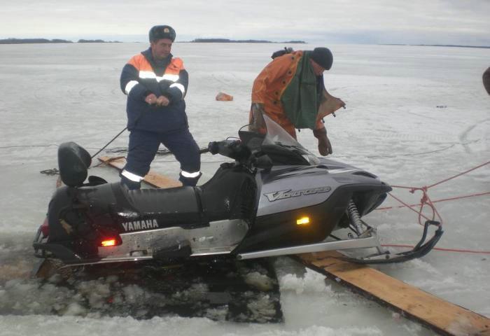 fishing on the ice