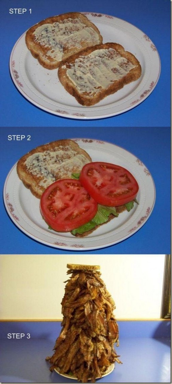 making a blt