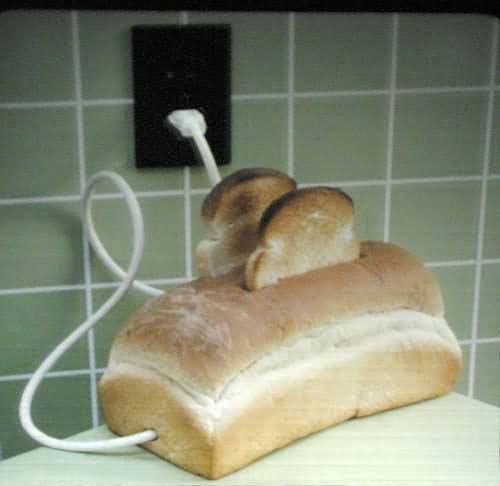 Toasts and toaster