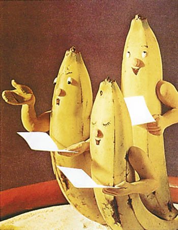 Funny bananas