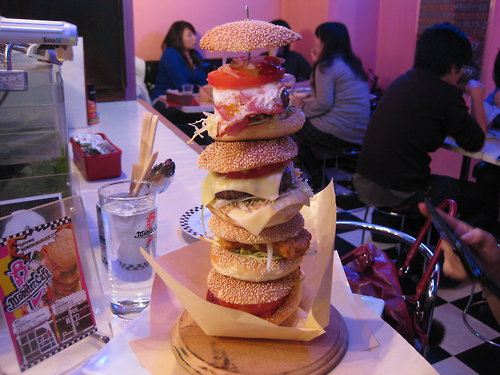 Big hamburger