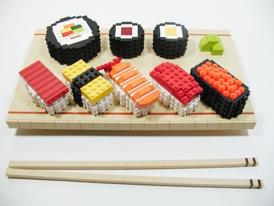 A plate of sushis!