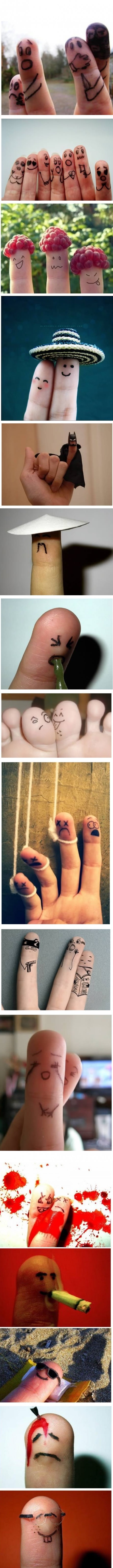 Pictures of funny fingers