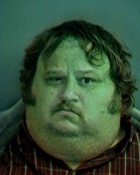 man funny face