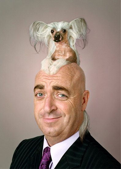 Funny man wig