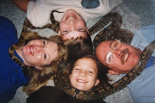 Snake with family