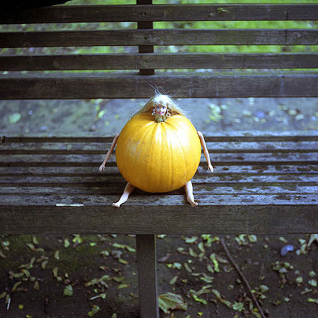 Barbie Costume Pumpkin