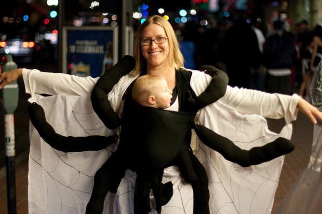 Mother Baby Costume