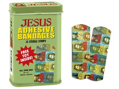 Jesus band-aids!