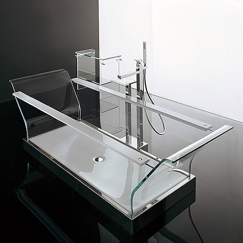 Glass bath