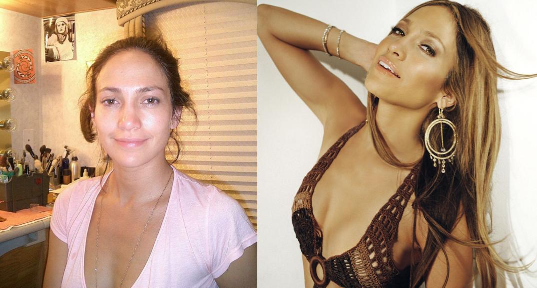 Jennifer Lopez Without Makeup