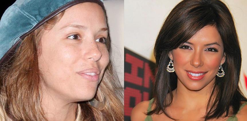 celebs with and without makeup. Celebrity Without Make up.