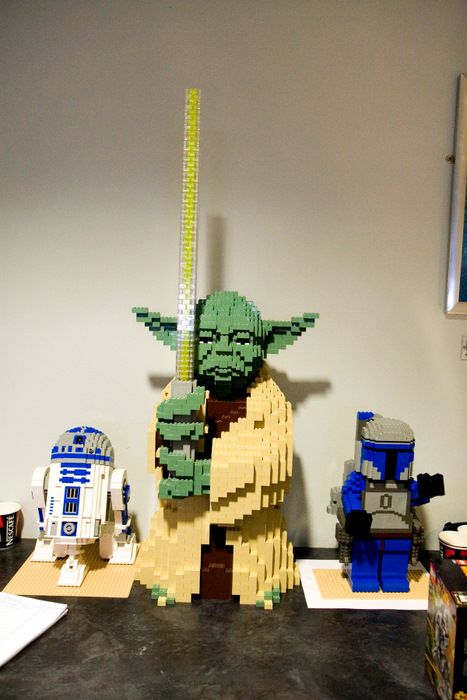 Yoda Legos