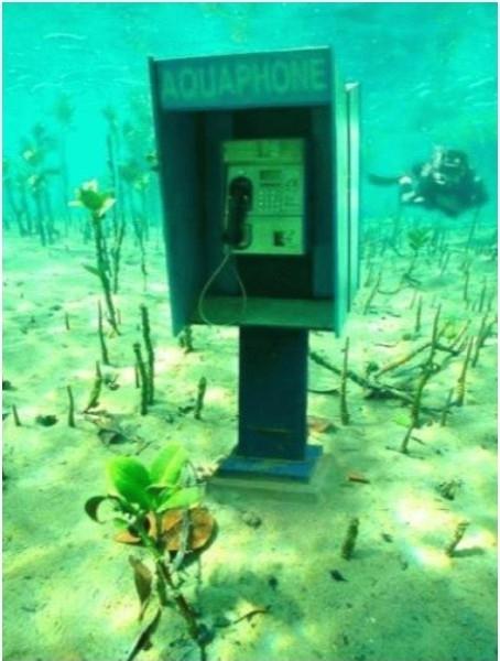 submarine phone!