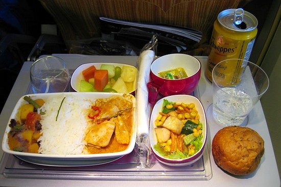 Thai Airways meal