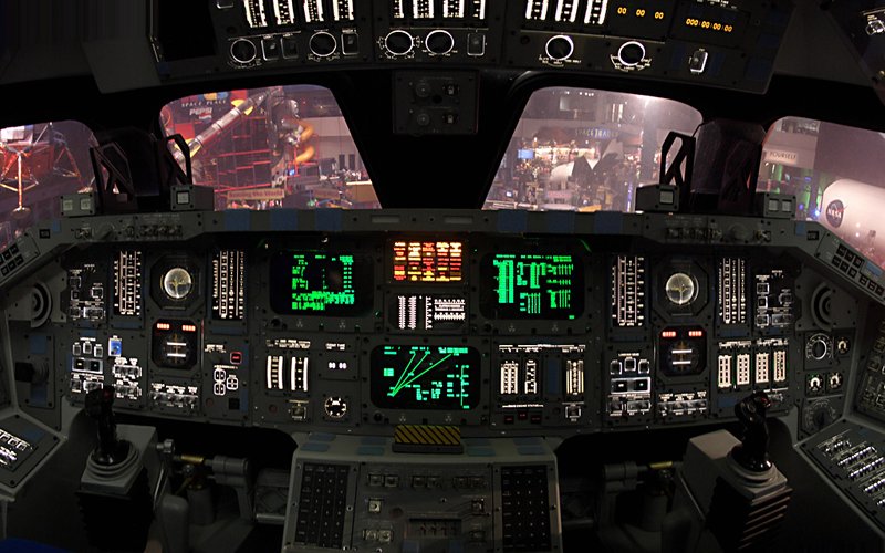 space shuttle cockpit pictures. Space Shuttle cockpit