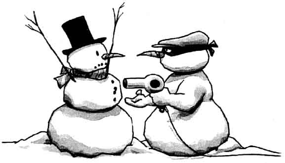 thief in winter