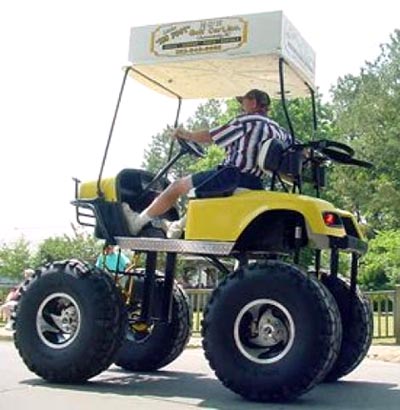 Big golf cart