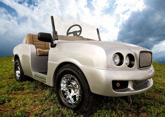 Luxury Golf cart!