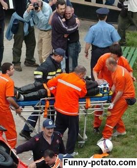 injured stuntman