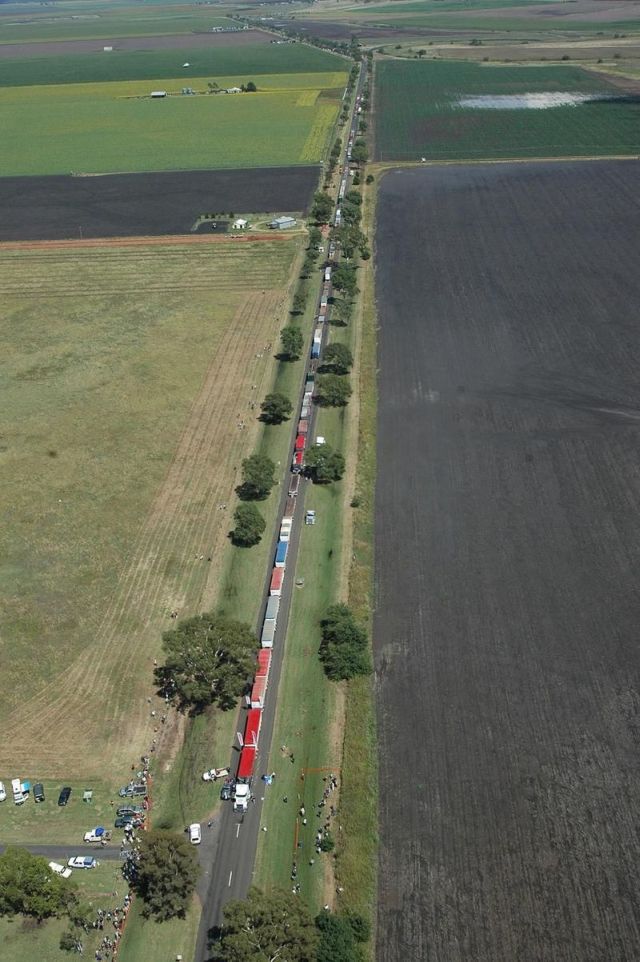 Longest roadtrain in the world