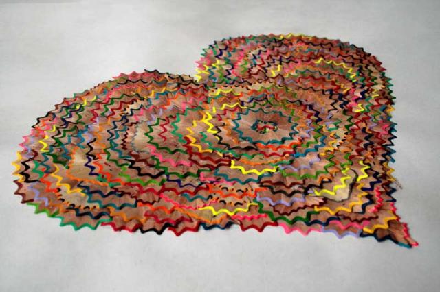 Colored heart