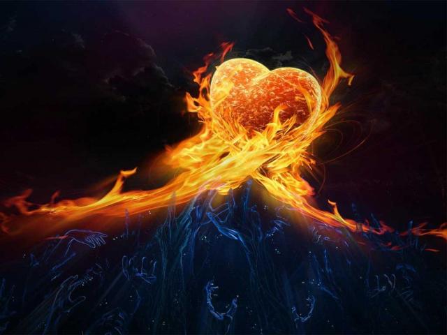 Fire heart