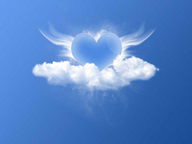Heart in the sky