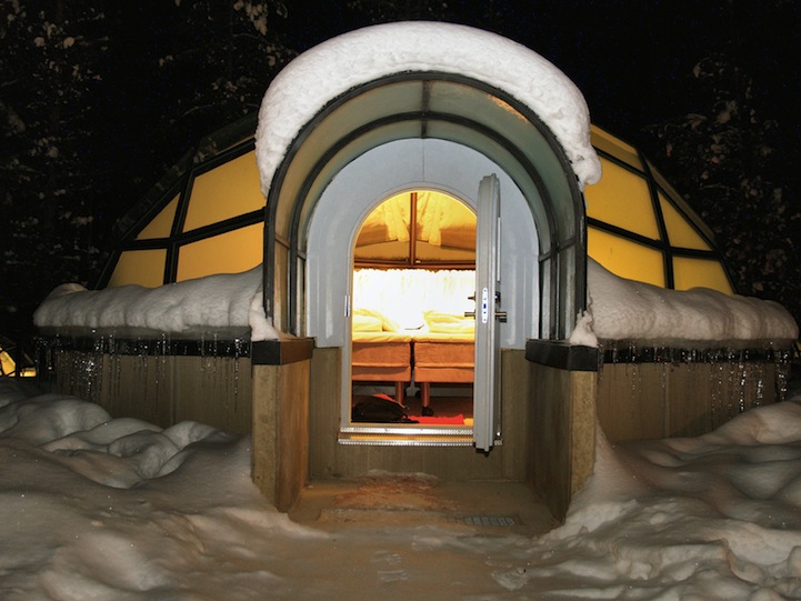Glass igloos
