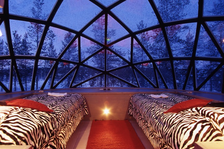 Hotel igloos
