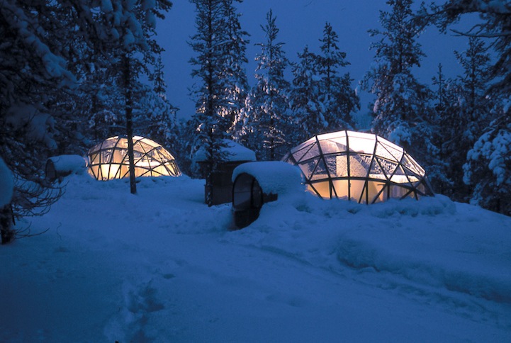 igloos of glass