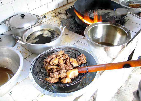cooking rat